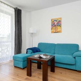 Turquoise Apartment in Cracow with Large Terrace by Noclegi Renters