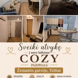 Cozy Žemaitės gatvė, hotel a Telšiai
