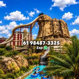 diRoma Luxo Oficial Apt mais diRoma Acqua Park e Splash e Slide , 3 parques Aquáticos , Roupa de Cama e Toalhas, Parcelamos até 12x no Cartão de Crédito sem Juros , Aceitamos Pet, hotel in Caldas Novas