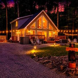 Brand New Chalet - Seclusion Arcadez Fire Pit