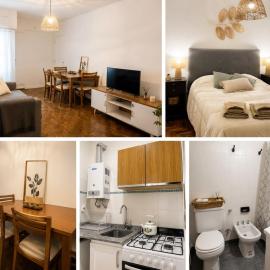 2 Ambientes Luminoso y equipado Zona Aldrey Guemes
