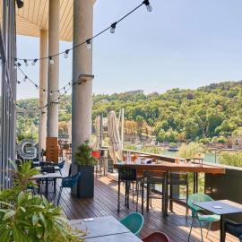 Novotel Lyon Centre-Confluence Bord de Saone, hotel Lyonban
