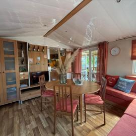 Joli Mobilhome 4 personnes proche Mimizan océan et lac, hotel a Sainte-Eulalie-en-Born