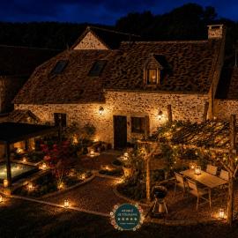 Fournil XVIIe & Spa privatifs - La Nuit d Étang, hotel u gradu 'Saint-Denis-sur-Sarthon'