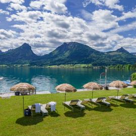 Romantik Residenz (Ferienwohnungen Hotel Im Weissen Rössl) - Dependance, hotell i St. Wolfgang