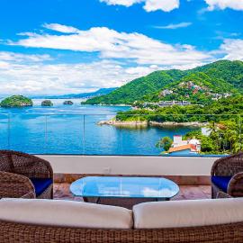Blue Horizon 102 | 2BR/2BA Puerto Vallarta, ocean view, pool, gym