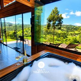 Cabana Bad Wolf - Rancho Queimado - SC, hotel u gradu 'Rancho Queimado'