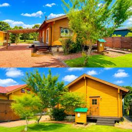 SAUNA Log Cabin オーガスタハウス君津, hotel en Kimitsu
