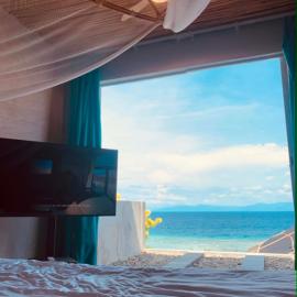 Beachfront Sunset Sky Villa on 1,5 km Lambug Beach, Kawasan Falls 10 Min, Badian Moalboal - The Verge Cebu