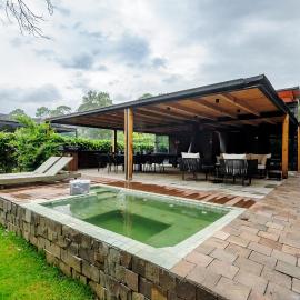 Rancho Olivos Mountain House with Private Hot Tub, Padel Court