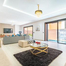 Villa Horizon Premium - Private Pool - Fully Renovated - Marrakech، فندق في مراكش