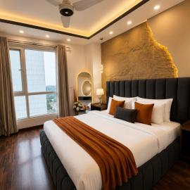 1BR Luxury Apartments With Balcony & Mountains View In Elysium Tower OPP Centaurus Mall Islamabad