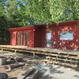 칼스함에 위치한 호텔 Långasjönäs Camping & Stugby
