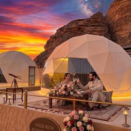 WADI RUM REGENCY BUBBLE lUXURY, хотел в Вади Рум