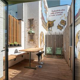 Les Camuches de la banque - Appartements privatifs de 35 à 110 m2 avec patios - Centre ville, hotel sa Tournai