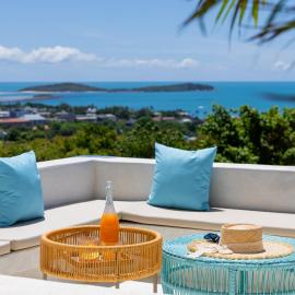 VANYA SICILY Sea View Pool 3-Bedroom Villa 601, khách sạn ở Amphoe Koh Samui