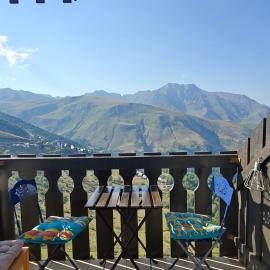 Laura Studio - Pla d'Adet Pied des pistes - balcon Vue vallée - ménage inclus dès 5 nuits