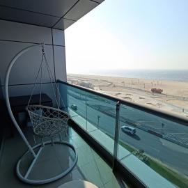 Full sea view, large and luxurious apartment, hotell i Ajman
