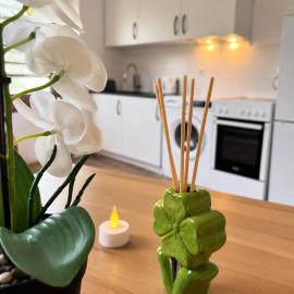 Ferien Wohnung, viešbutis mieste Trabenas-Trarbachas