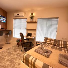 Loft 210 lindo e completo no bairro Fazenda