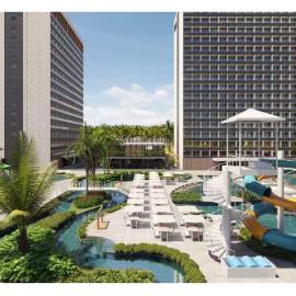 Beach GAV Salinas Resort com Rooftop 4 pessoas