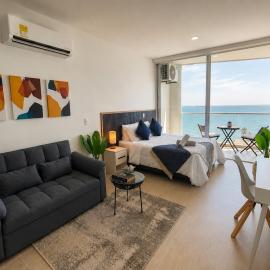 NUEVO Apartamento Pozos Colorados frente al mar, hotel in Playa Bello Horizonte