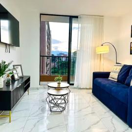 Diseño y Comodidad - Apartamento de 2 Hab en Ubicación Privilegiada, hotel u gradu 'Floridablanca'