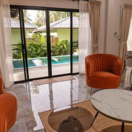 Luxury Villa with Private Pool, Srithanu, hotel in Ko Kong Nui