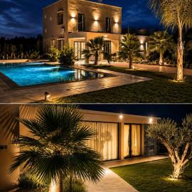 Villa with pool, ping pong table, trampoline