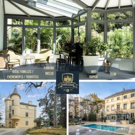 Suites du Château GrandClément - Séjournez dans un château - Piscine, Parc & Parking - Lyon 10 min - Événements sur devis