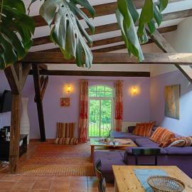 Ferien am Schloss - Wohnung 5 "der Hahn", Ferienwohnung am Badesee