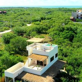 Private luxury villa, hotelli kohteessa Holbox Island