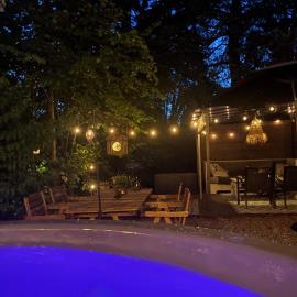 Het Relaxplekje 4 persoons chalet privé hottub, viešbutis mieste Voorthuizen