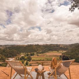Mystic tent with incredible view, hotel in Carvoeira