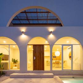 2BR Pool Villa Bingin w Ocean View Rooftop -Veni