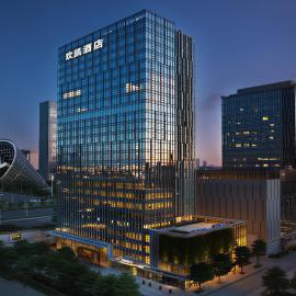 From k Huankai Hotel Pazhou Exhibition Center Canton Tower Pearl River
