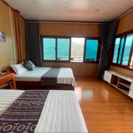 Nhà Nghỉ Sơn Lâm Homestay、Bắc Kạnのホテル