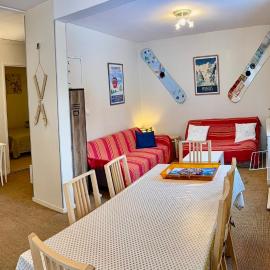 T3 Gourette 6-8 pers 2 étoiles - 42m2 - 2 vraies chambres, hotel v mestu Gourette