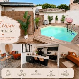 Duplex, hyper-central - piscine privée - garage