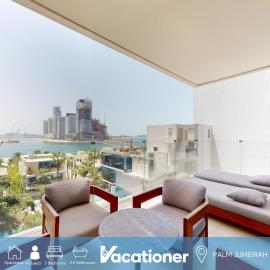 Vacationer Holiday Homes I Opulent 2 Bedroom I Sea View I Beach Access l FIVE Palm