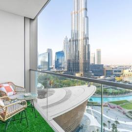 2-Bedroom Apartment with Burj Khalifa and Fountain View - Downtown Dubai