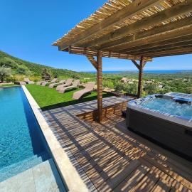 Villa with air conditioning, sea view, pool, jacuzzi, sauna, 5 bedrooms 5 bathrooms, hotel em Conca