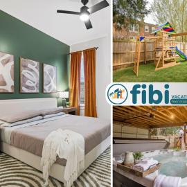 Luxury STL Oasis: Sauna, Firepit Lounge & Games