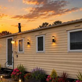 Luxury Cosy Caravan in Cresswell Northumberland
