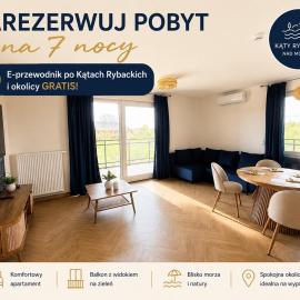 Apartament Morski premium - widok na Zalew Wiślany duży taras i basen - NOWOŚĆ, hotell i Kąty Rybackie