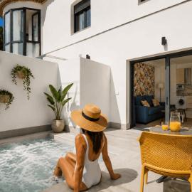 ARENA SUIT, Apartamentos con Jacuzzi privado en Playa de la Barrosa - Apartamento en Chiclana de la Frontera, hotel a Novo Sancti Petri