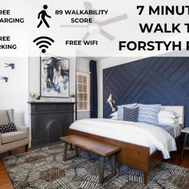 Savannah Condo - Forsyth Park & Downtown Steps Away, hotell i Savannah