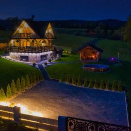 Domek DeLuxe Spa z sauną i jacuzzi- Nowy Targ blisko Zakopanego i Białki Tatrzańskiej, hotel u gradu 'Nowy Targ'