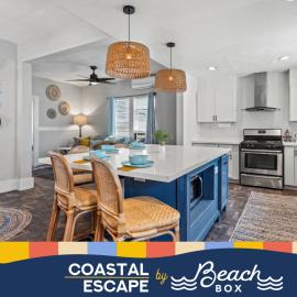 Coastal Escape, Steps to Beach, Fire Pit