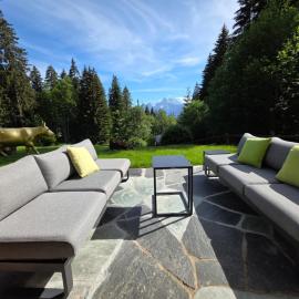 Alpine Family Duplex with amazing terrace, hotel in Villars-sur-Ollon